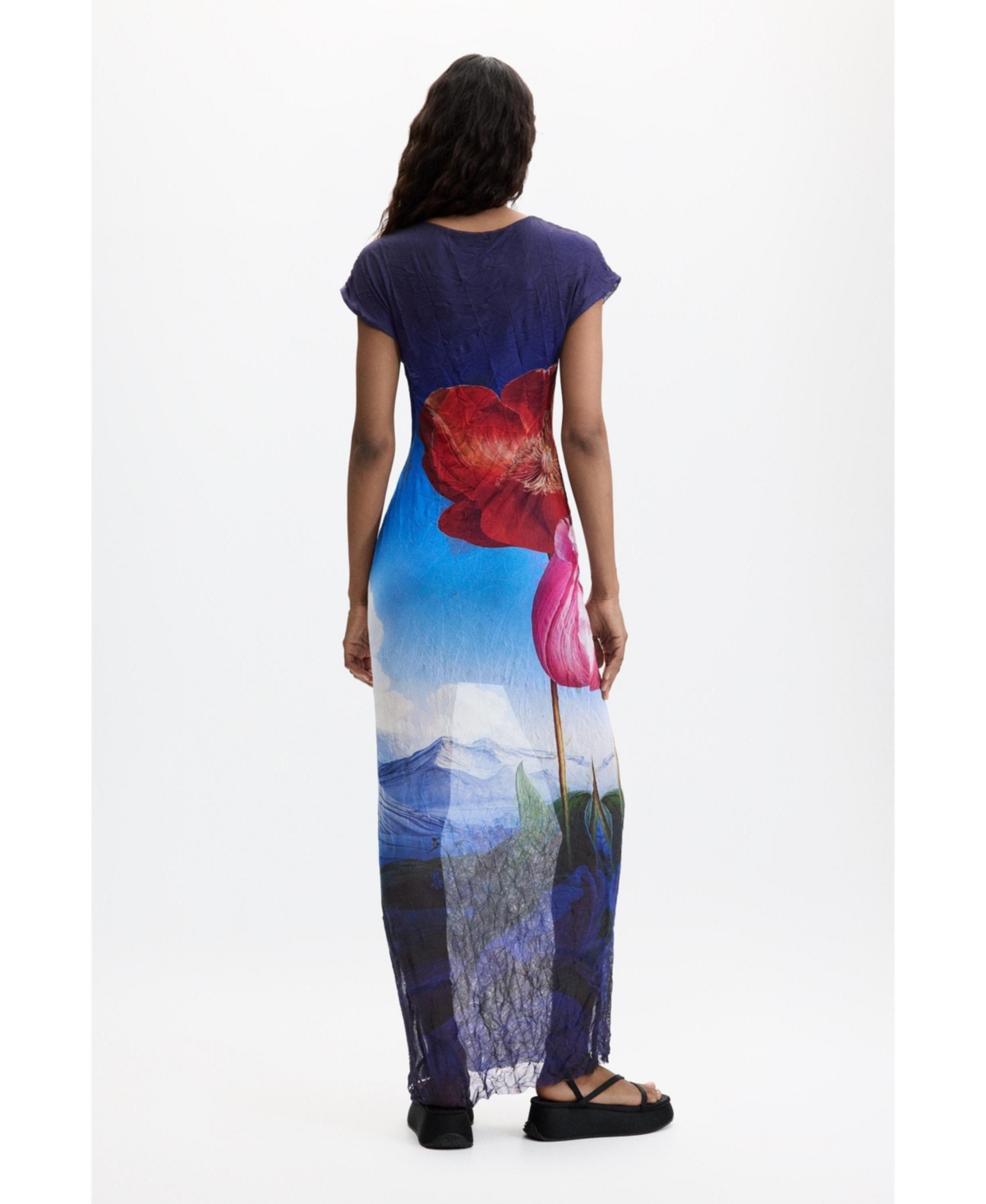 Desigual Women's Printed Short-Sleeve Dress