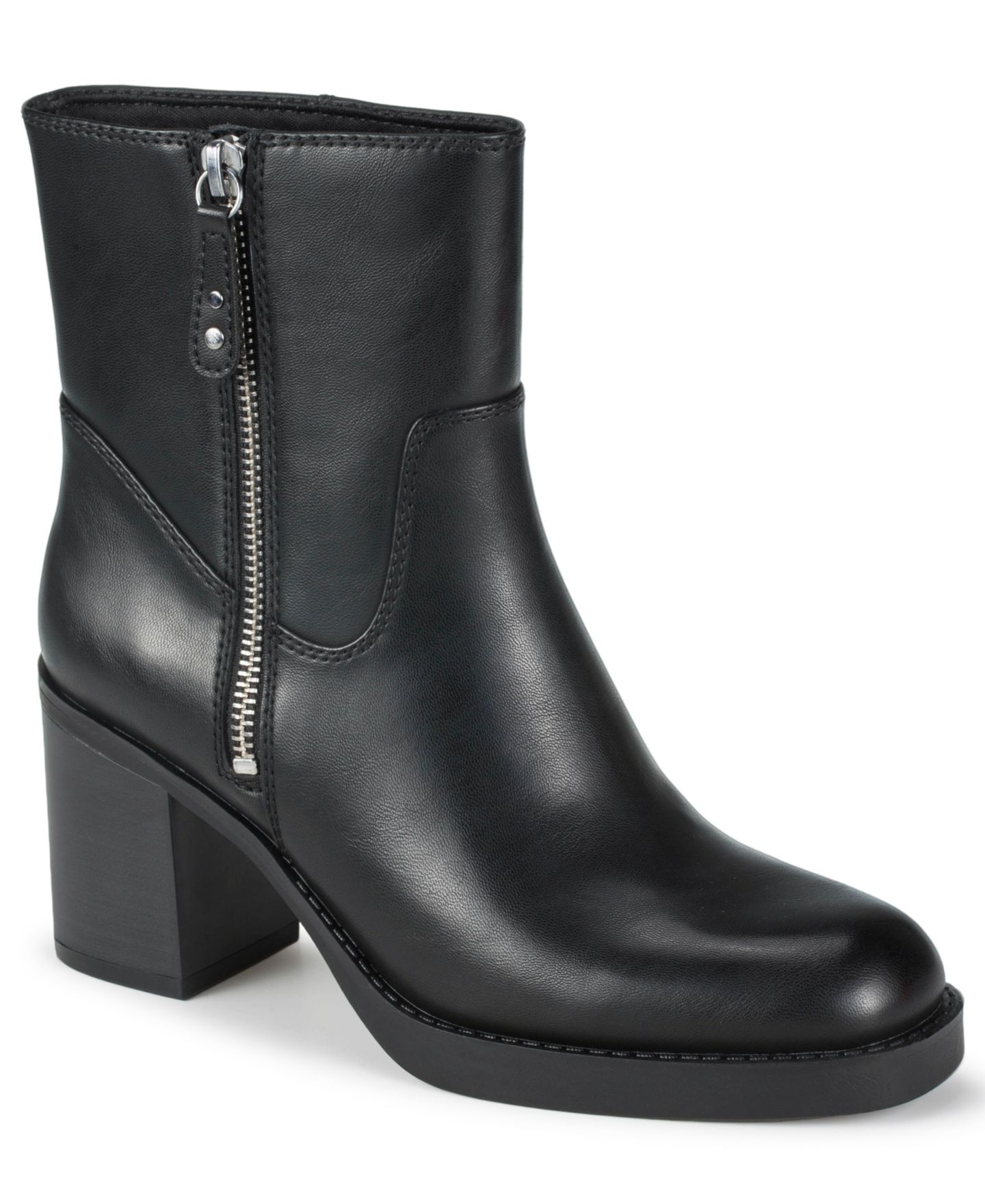 Женские ботинки Baretraps Gretta Block Heel Booties, цвет: Чёрный — фото 1