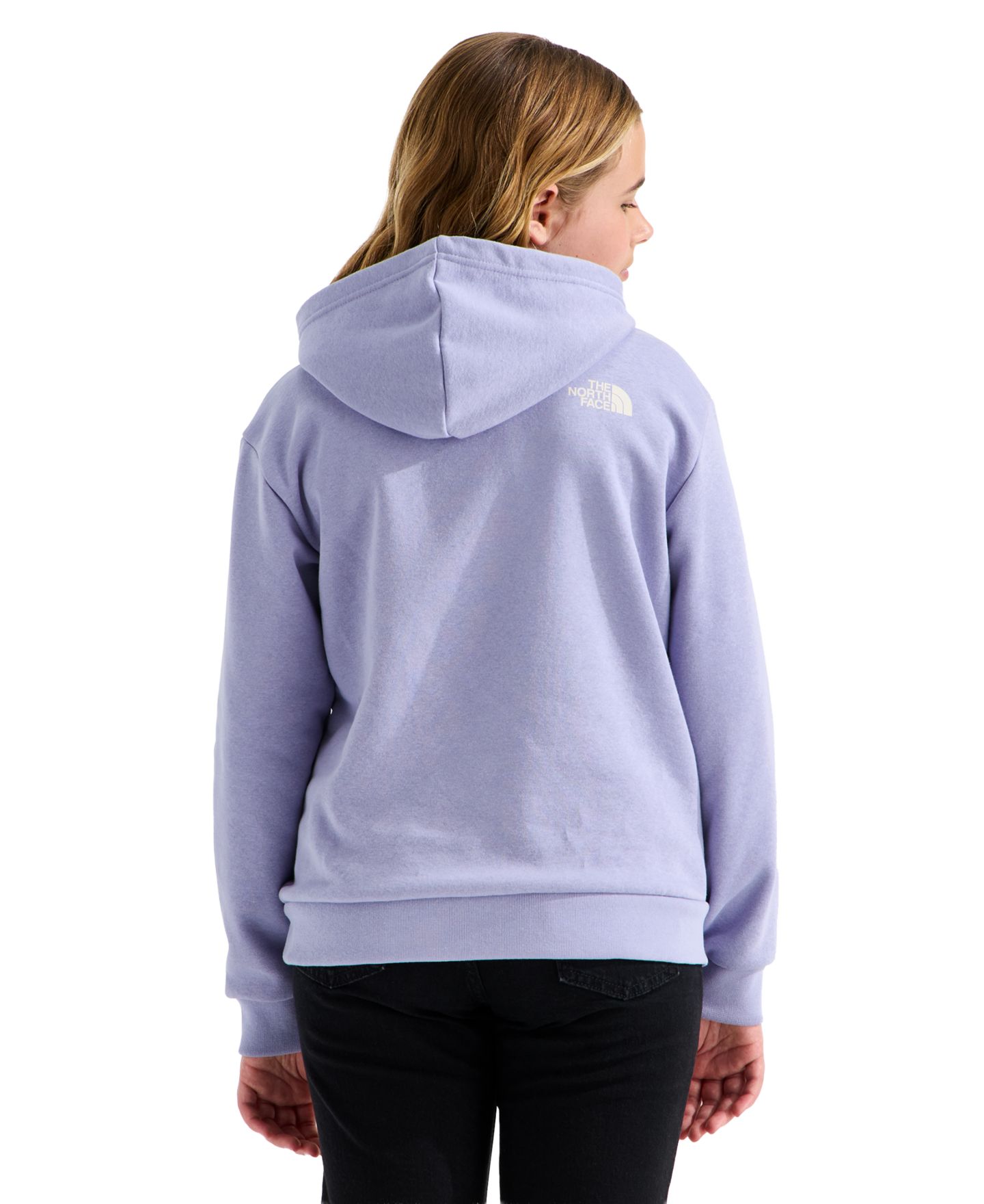 Худи The North Face Brand Proud Relaxed Graphic для девочек, цвет: Бледный сливовый — фото 3
