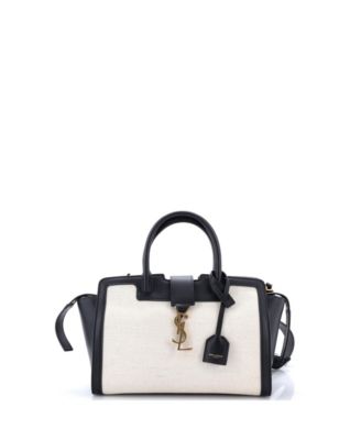 Baby Monogram Cabas Downtown Leather and Canvas