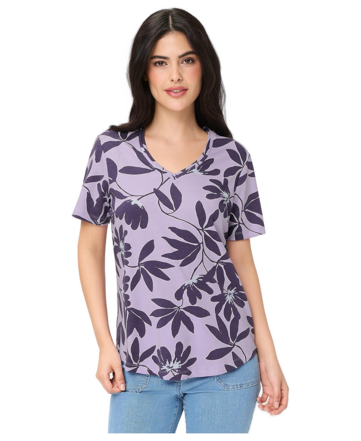 Olsen Women's Magnolia Print T-Shirt