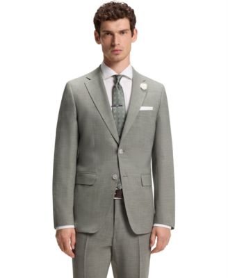 BOSS by Men's Melange Stretch Slim-Fit Blazer
