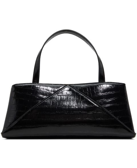 Женская сумка ALDO Arieaax Small Satchel Handbag, цвет: Чёрный