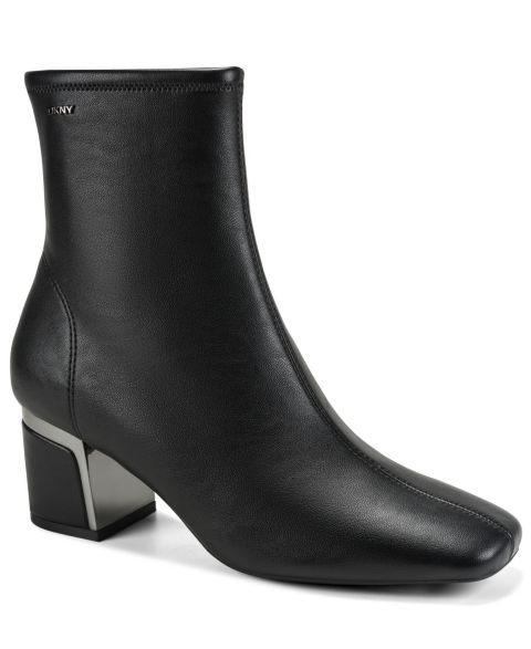Женские ботинки DKNY Chiara Heeled Dress Booties, цвет: Чёрный