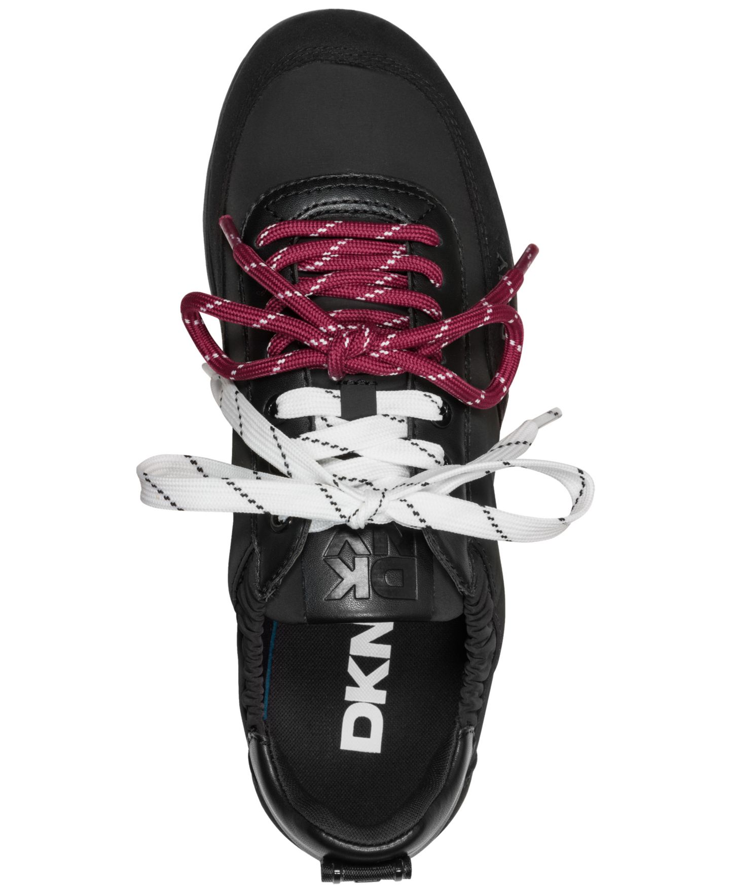 Женские кроссовки DKNY Arianna Lace-Up, цвет: Чёрный — фото 3