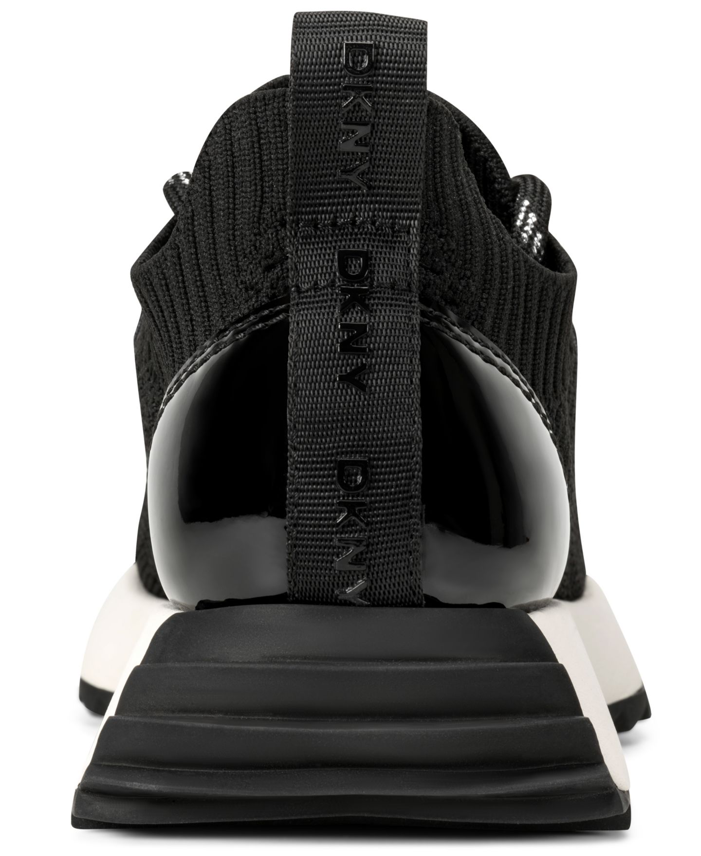 Женские кроссовки DKNY Nantes Lace-Up, цвет: Чёрный — фото 3