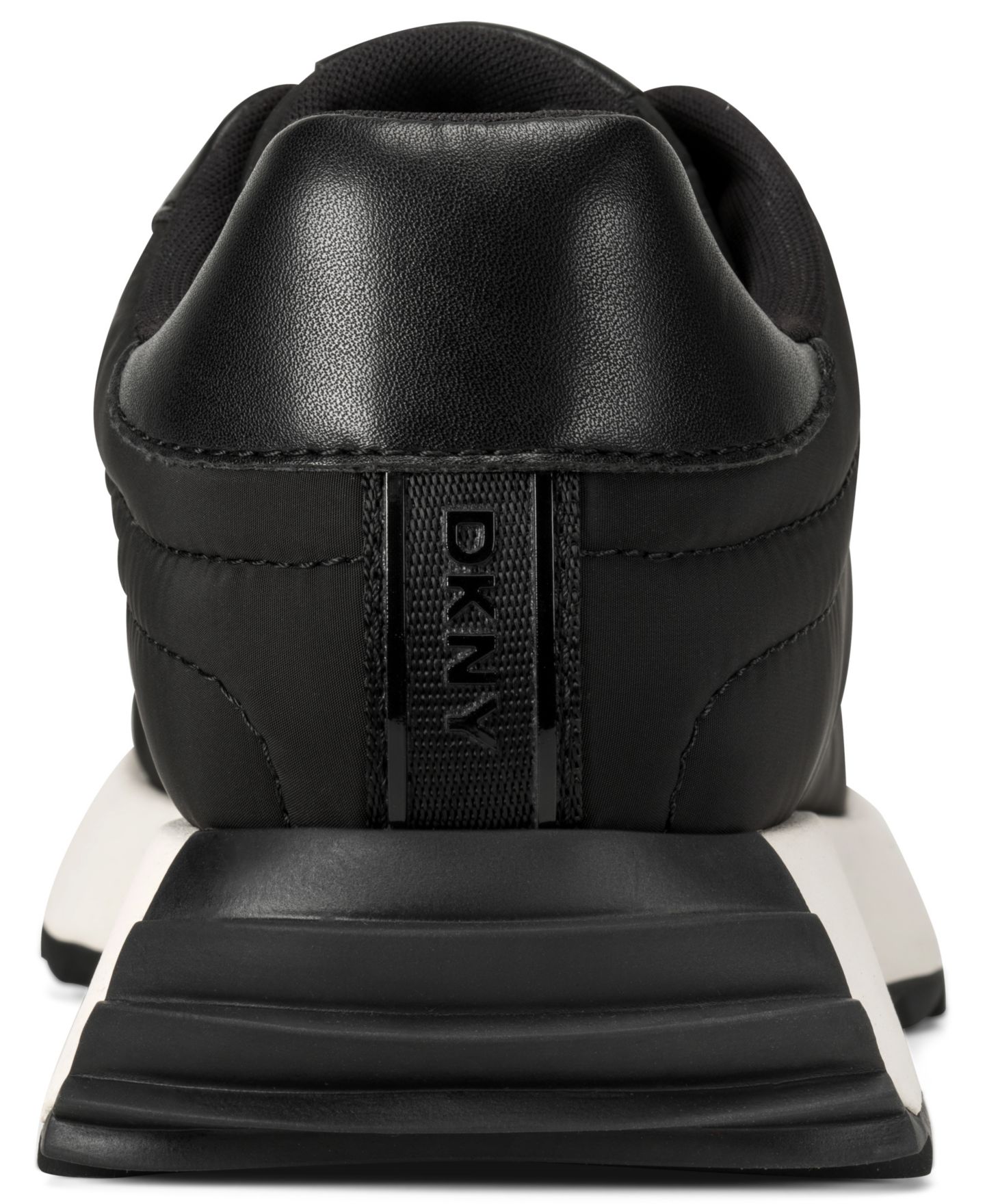 Женские кроссовки DKNY Natanya Lace-Up, цвет: Чёрный — фото 5