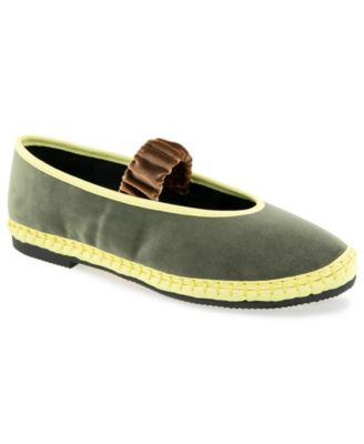 Women's Fiona Velvet Mary Jane