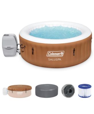Ponderosa AirJet Round Inflatable Hot Tub w/ EnergySense Cover