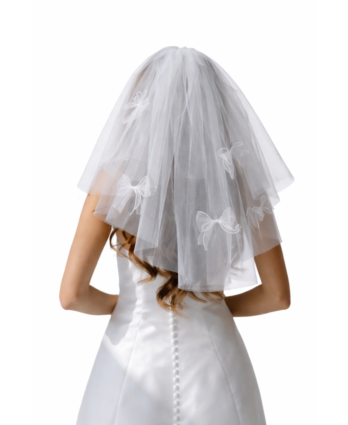 Untamed Petals Women's Tie the Knot Mini Veil