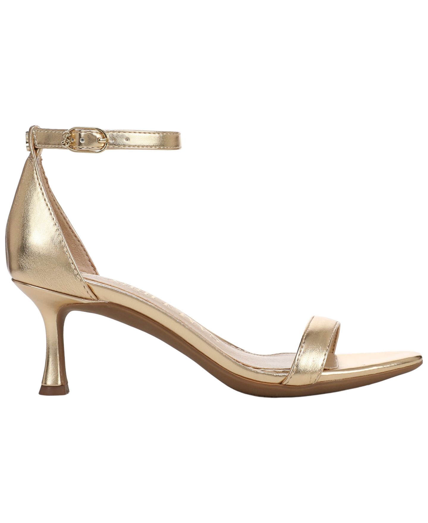 Женские сандалии Sam and Libby Jasmina Ankle Strap Dress Sandals, цвет: Янтарный золотой — фото 2