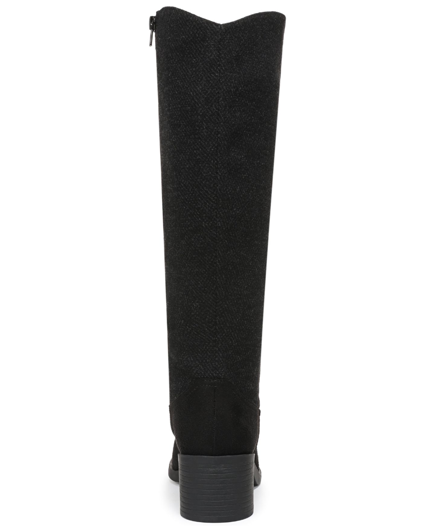 Женские ботинки LifeStride Joliet Zipper Wide Calf Tall, цвет: Чёрный — фото 3