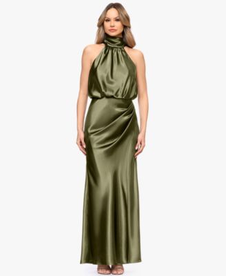 Petite Halter Neck Gown