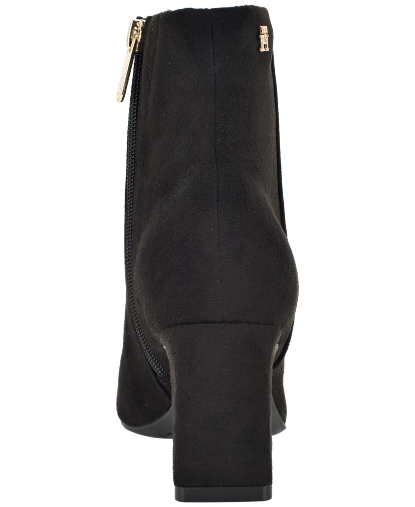 Женские ботинки Tommy Hilfiger Eddey Mid Height Block Heel Dress Booties, цвет: Чёрный — фото 3