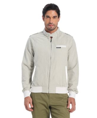 Men's Seersucker Iconic Racer Jacket
