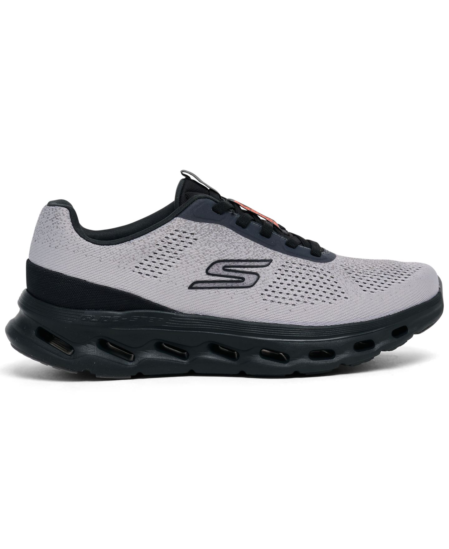 Мужские кроссовки Skechers GO Walk Glide-Step 2.0 - Vic Walking, цвет: Серый / Чёрный — фото 2