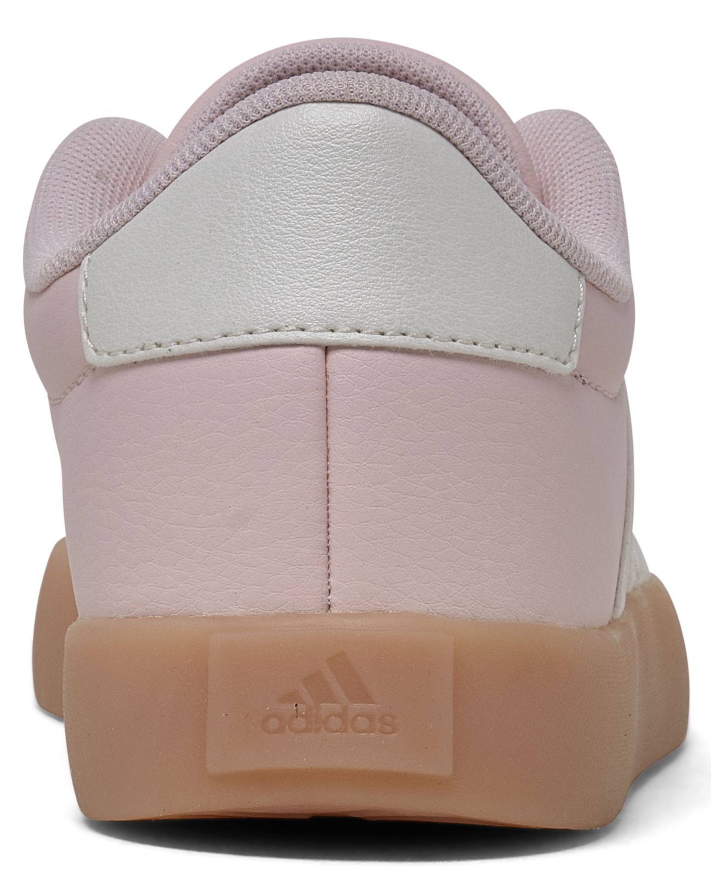 Кроссовки adidas VL Court 3.0 Lifestyle Sneakers from Finish Line для девочек, цвет: Розовый — фото 4