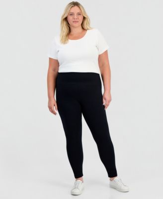 Plus Size High-Rise Leggings