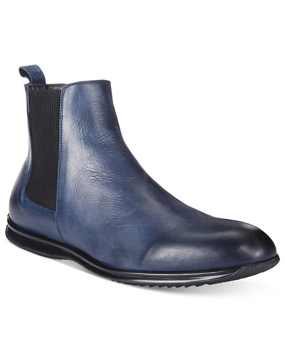 Roberto Cavalli Men's William Leather Chelsea Boots