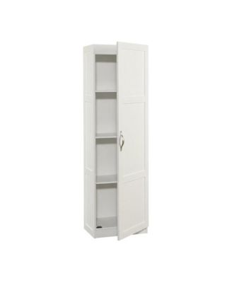 Gray Finish Storage Cabinet - Spacious Rectangular Design, Durable Construction