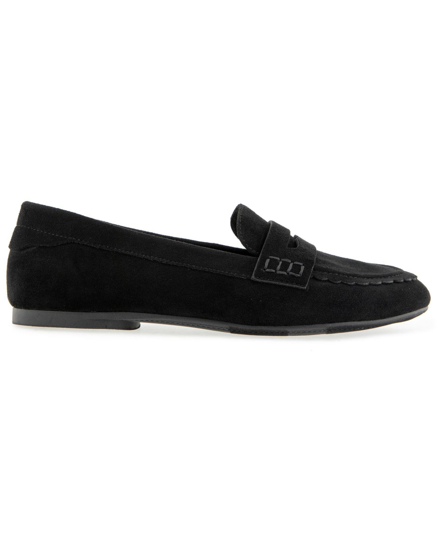 Женские туфли Kensie Paola Scalloped Edge Loafer, цвет: Чёрный — фото 2
