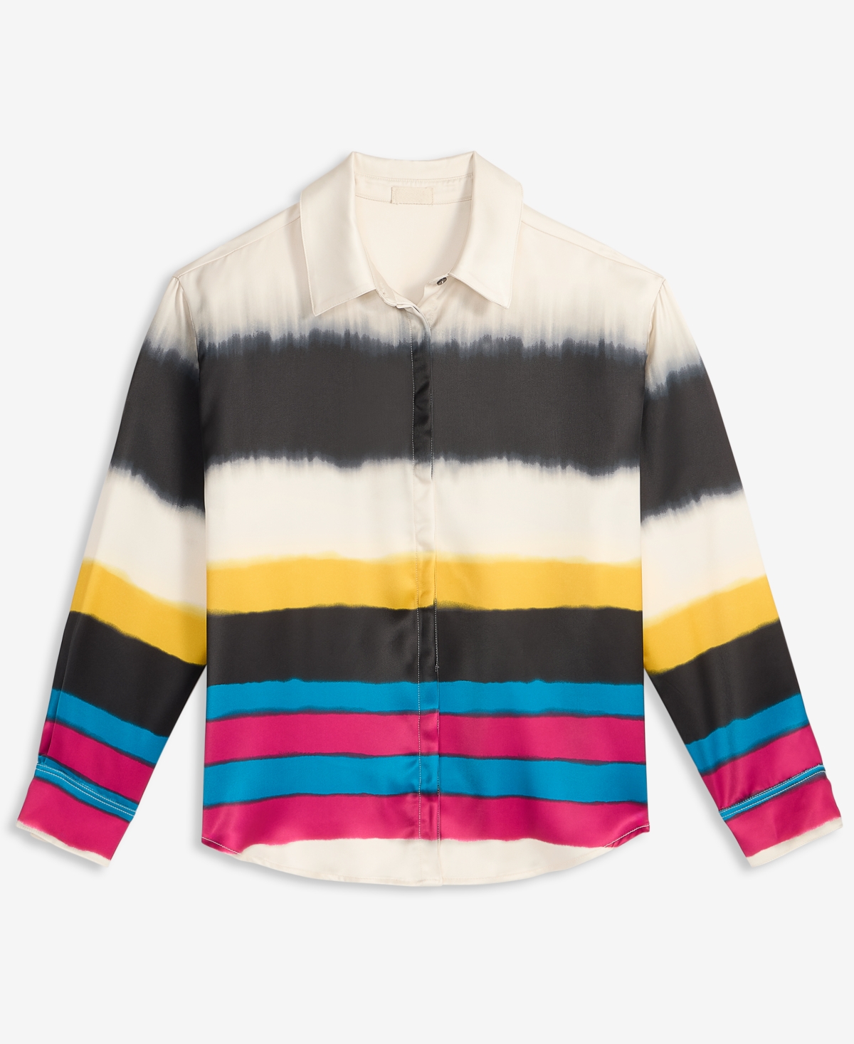 Jonathan Cohen X Macy's Women's Satin Stripe Blouse, Exclusive