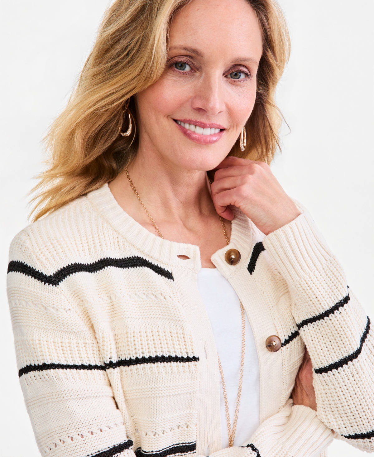 Style & Co Women's Button-Front Cardigan Sweater, Macy's Exclusive
