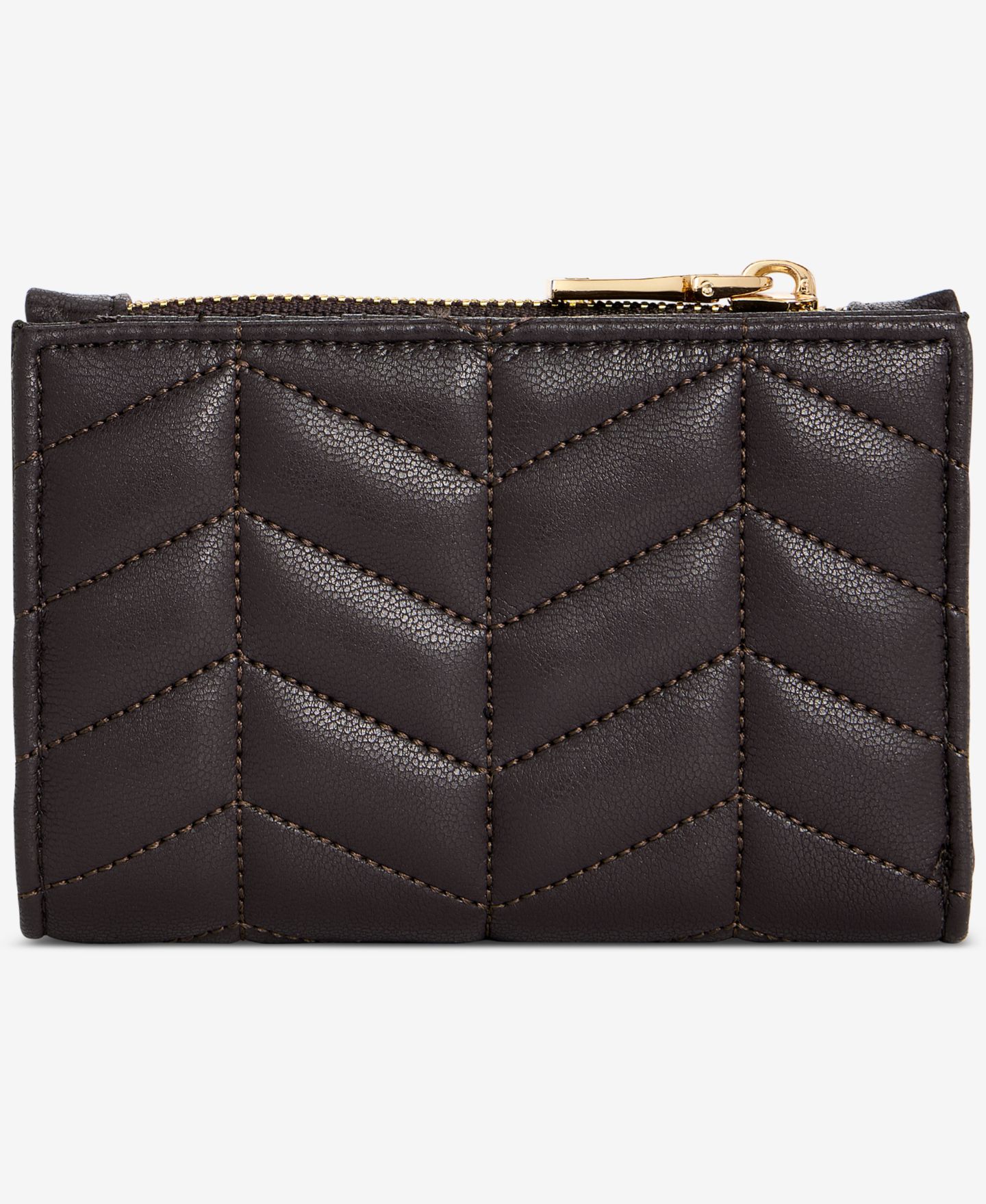 Женский кошелёк I.N.C. International Concepts Ashlinn Chevron Quilted Wallet, цвет: Шоколадный сливовый — фото 3