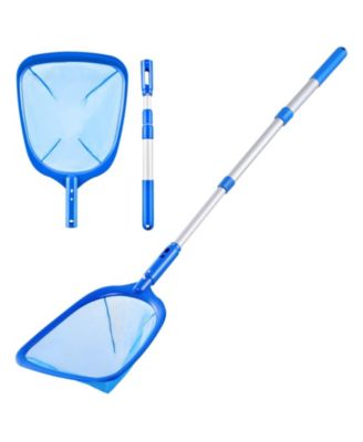 Pool Skimmer Net Telescopic Pole Fine Mesh