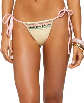 Women's Tarah Beaded String Bikini Bottom