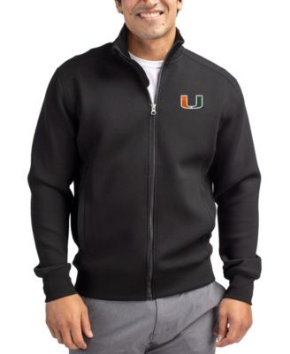 Men's Black Miami Hurricanes Roam Full-Zip Jacket
