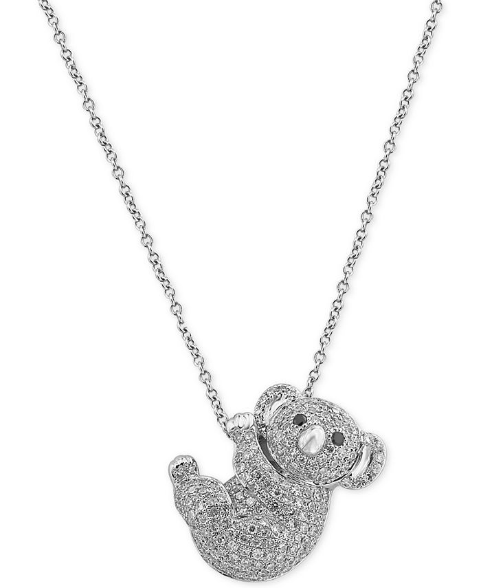 EFFY Collection EFFY Diamond Koala Pendant Necklace 5 8 ct. t.w