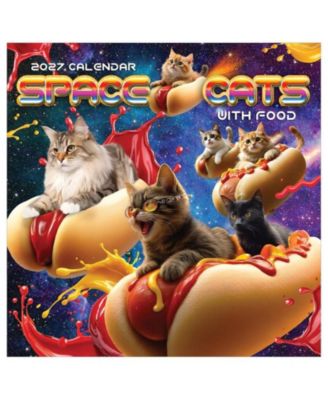 2027 Space Cats Mini Calendar