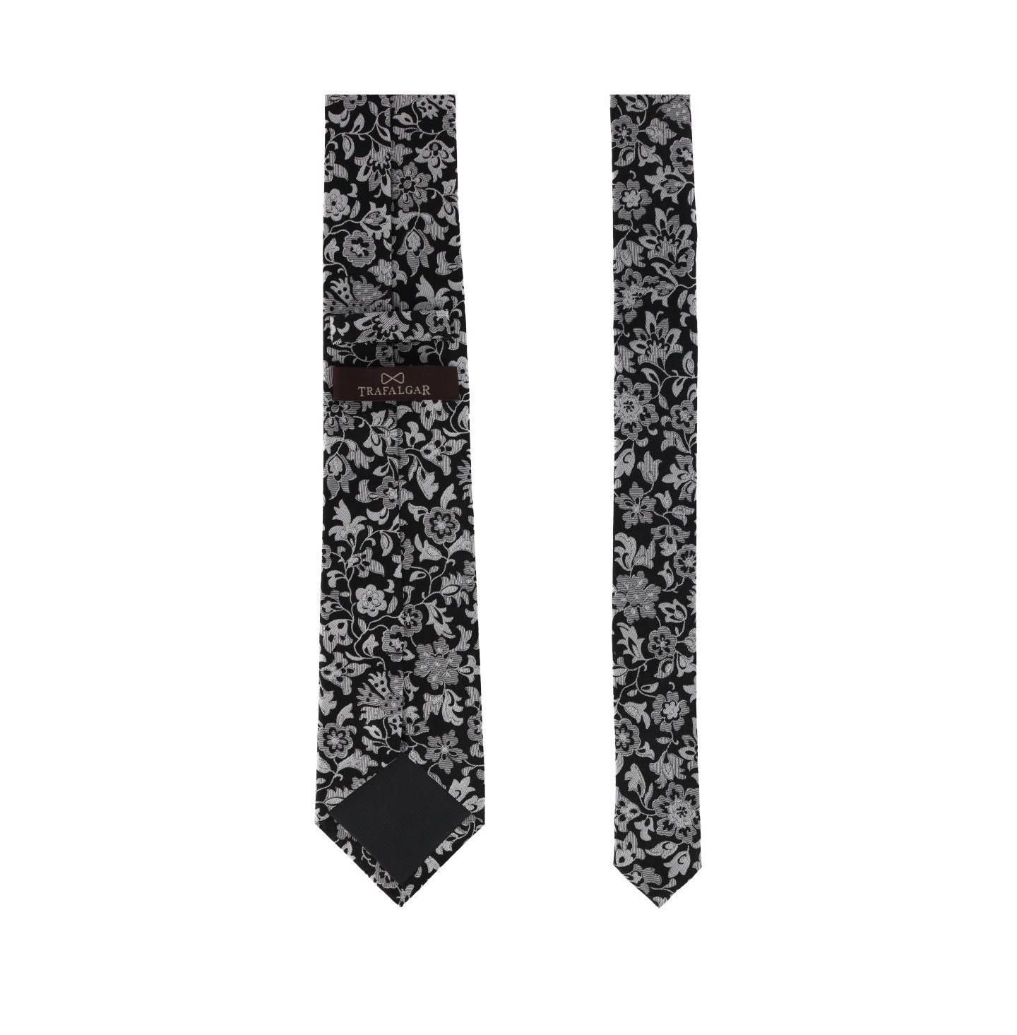 Мужской галстук TRAFALGAR Floral and Vine Business Necktie — фото 3