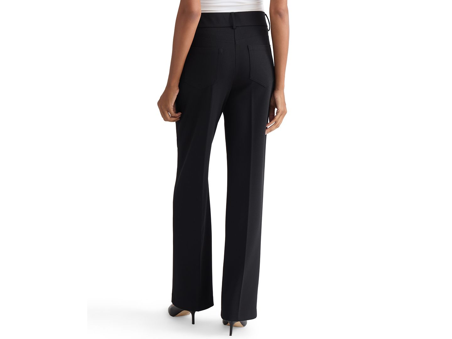 Женские брюки Jones New York Slash Pocket Trousers, цвет: Чёрный — фото 3