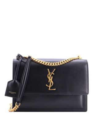 Medium Sunset Crossbody Bag Leather
