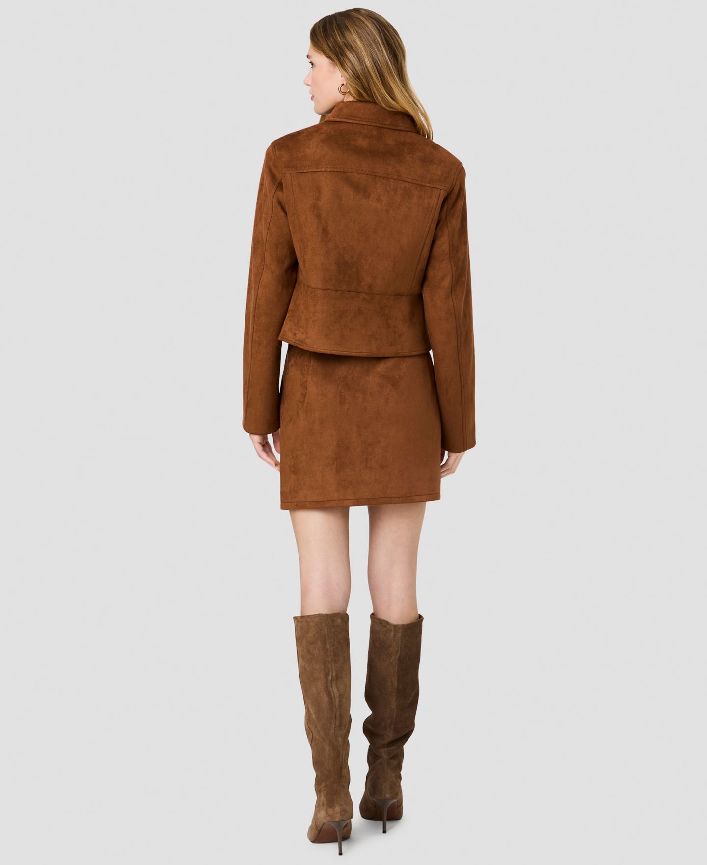 Женская куртка French Connection Collared Button-Front Tailored, цвет: Рыжевато-коричневый — фото 7