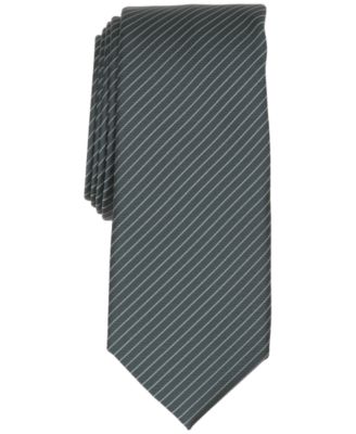 Men's Aero Fine Line Stripe Slim Silk Tie