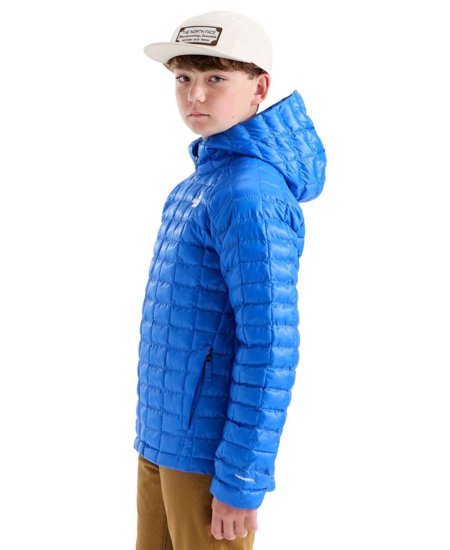Детская куртка The North Face Long-Sleeve Thermoball Hooded, цвет: Синий — фото 5