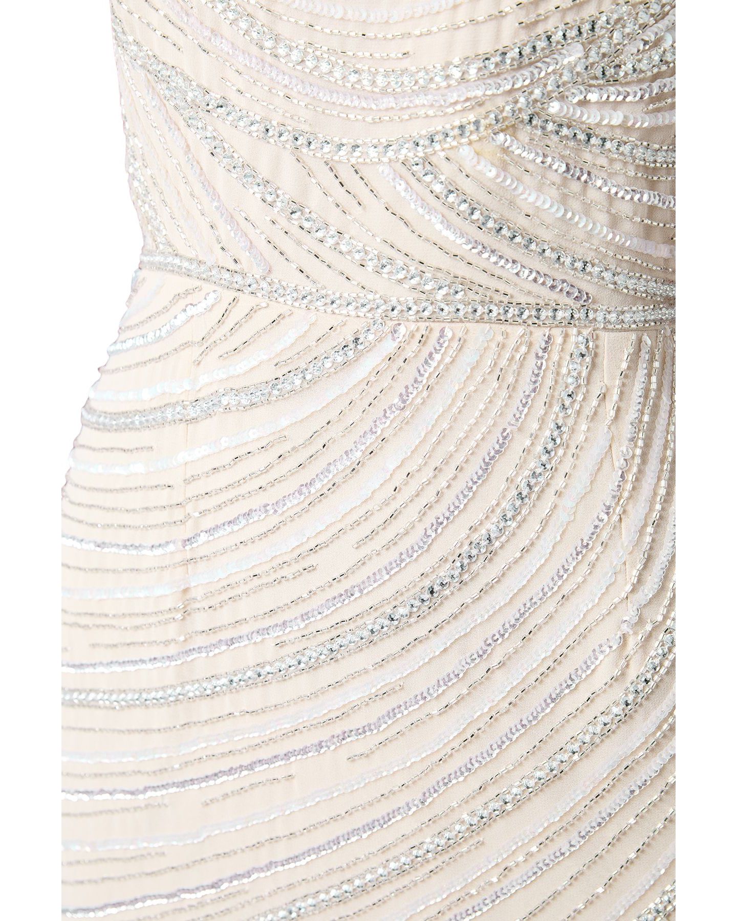 Женское платье Coast Embellished Strappy Maxi, цвет: Телесный — фото 5