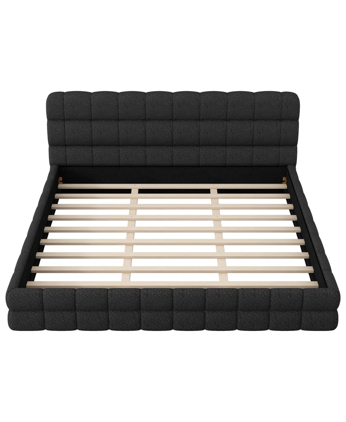 Streamdale Furniture King Size Upholstered Platform Bed