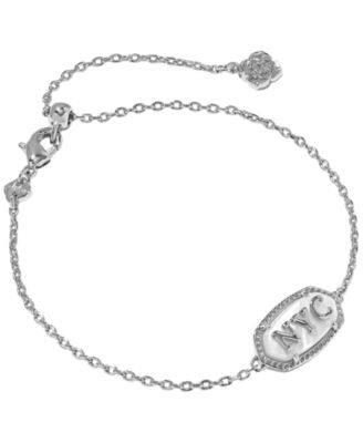Elaina NYC Delicate Metal Plated Link & Chain Bracelet