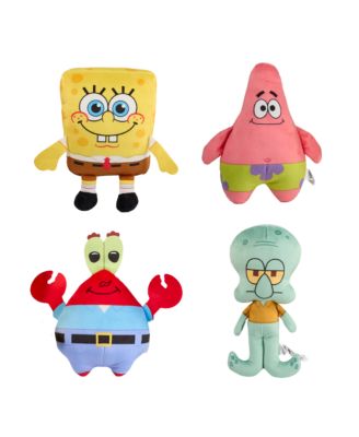 SpongeBob 8" Basic Plush 4-Pack