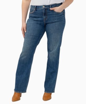 Plus Size Suki Mid-Rise Curvy Bootcut Jeans