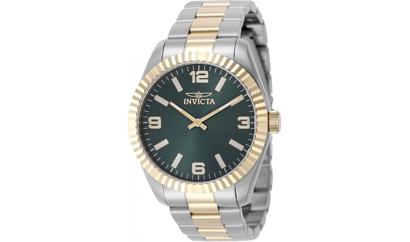 Мужские часы Invicta 49677 Specialty Quartz PC20S Dial, цвет: Золотой — фото 1
