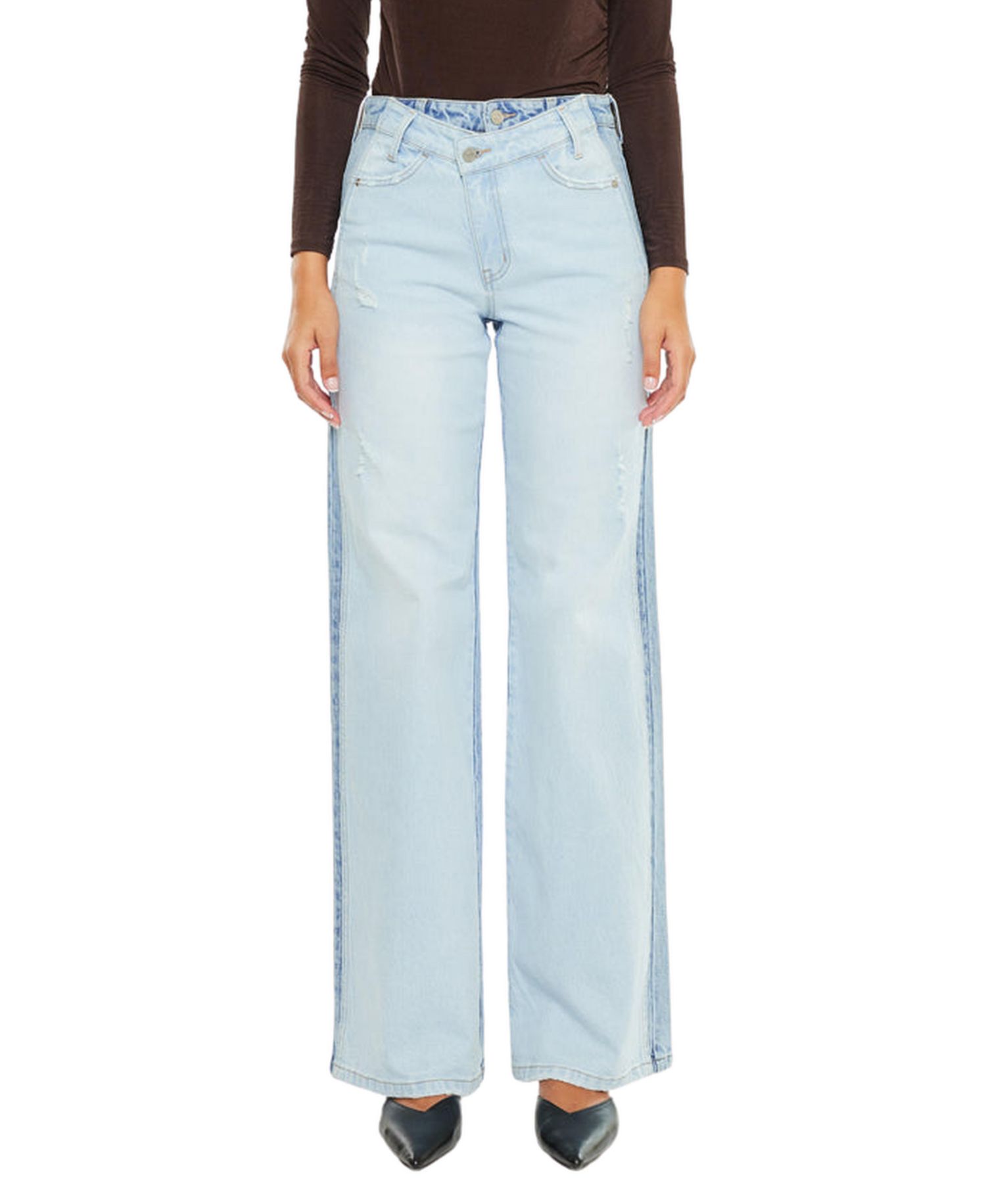 Women's Clara High Rise Wide-Leg Jeans