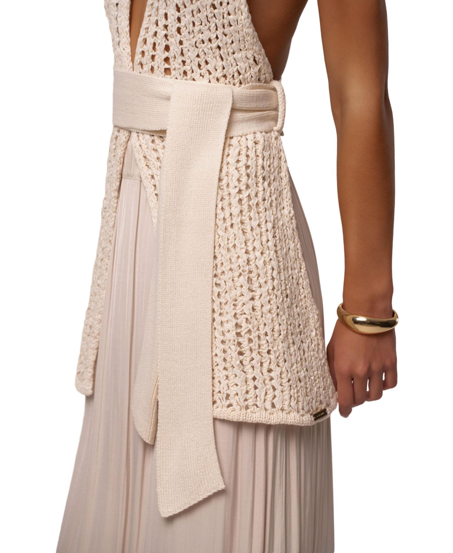 Женский топ JLUXLABEL Low Tide Crochet, цвет: Слоновая кость — фото 7