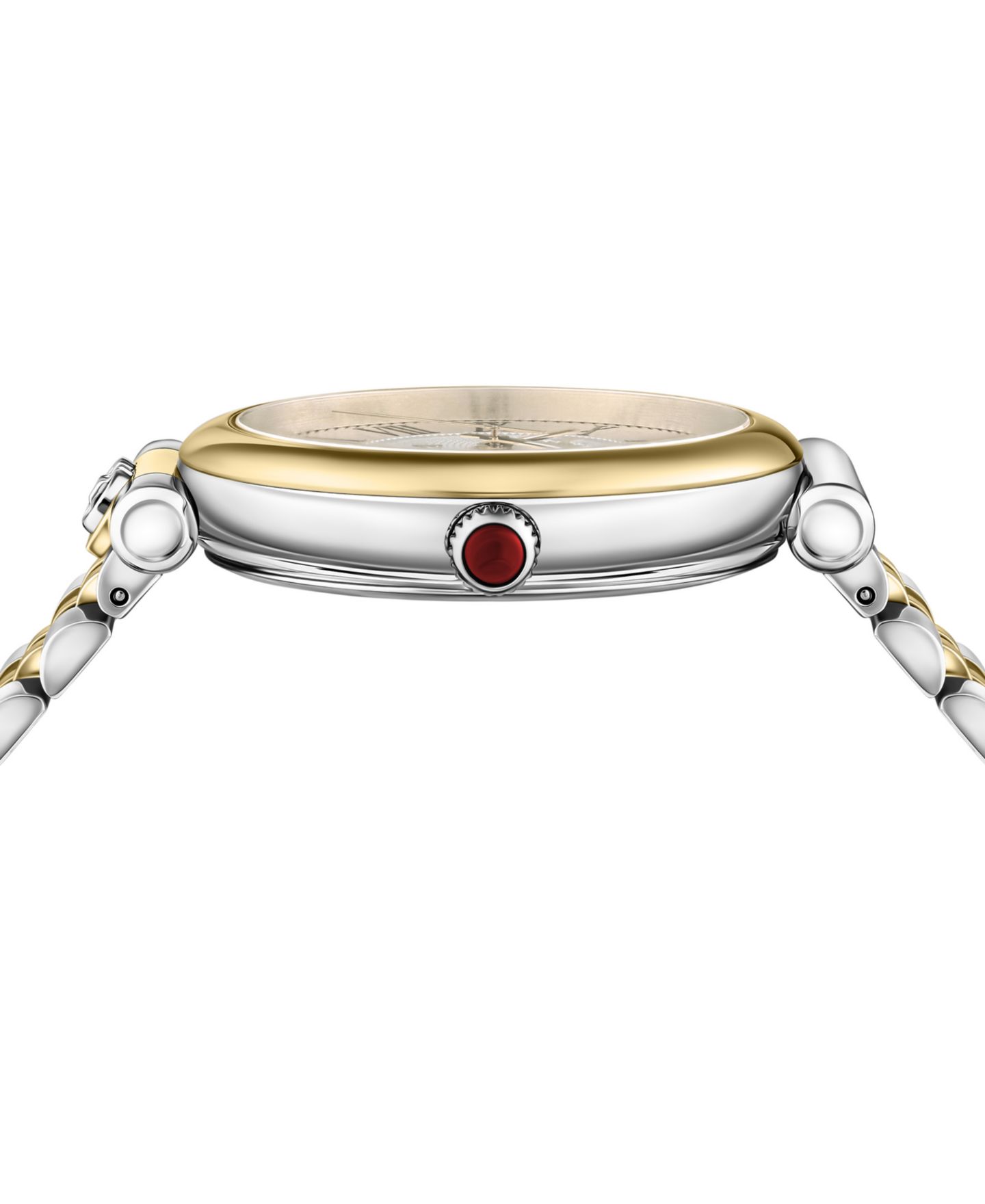 Женские часы Ferragamo Ora Moonphase Two-Tone Stainless Steel Bracelet Watch 40mm — фото 2