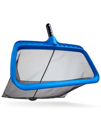 Pool Skimmer Net Heavy Duty Reinforced Frame Leaf Raking
