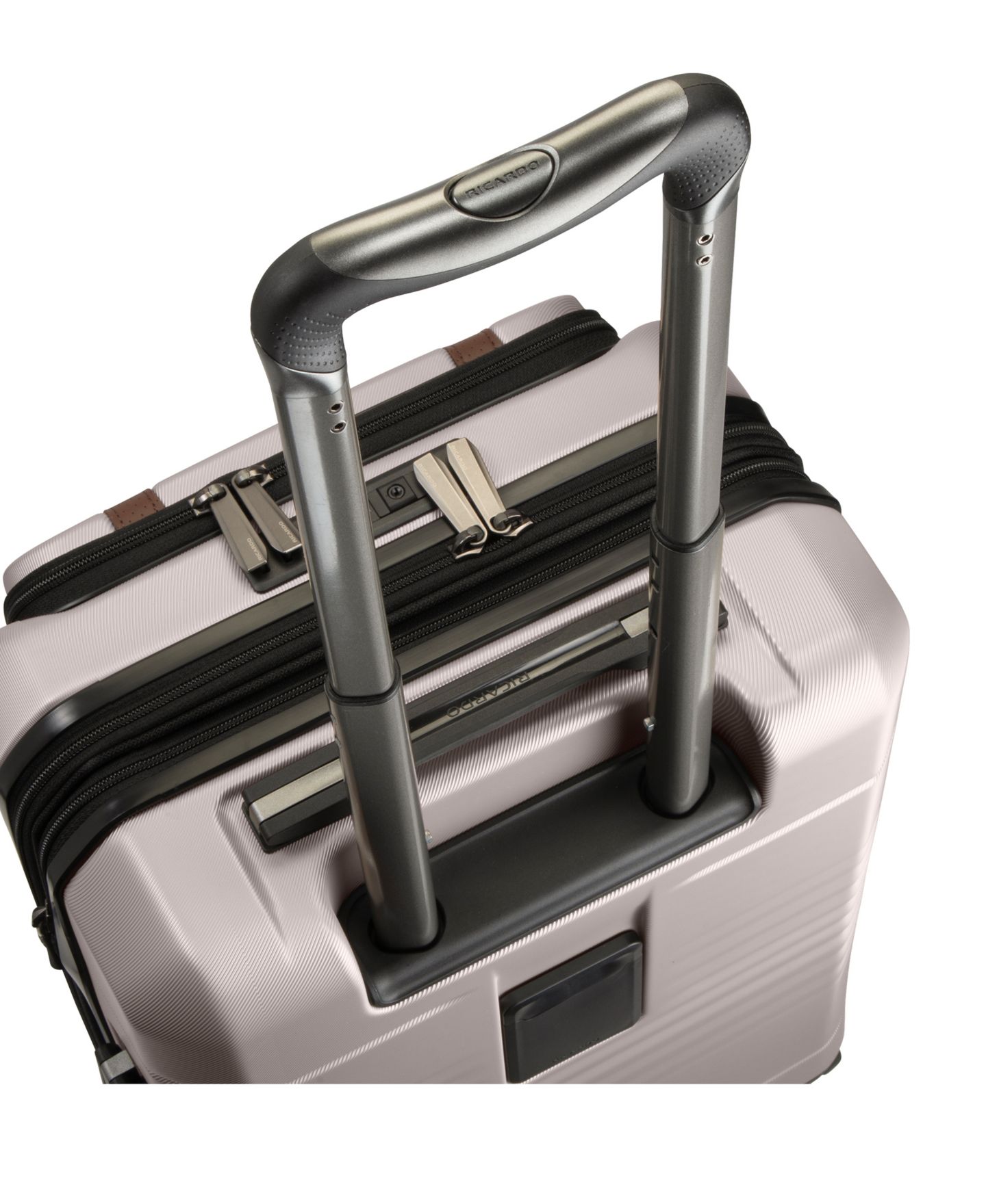 Чемодан Ricardo Cabrillo 4.0 Carry-On with FastAccess Front Pocket Spinner Suitcase, цвет: Сливочный кремовый — фото 9